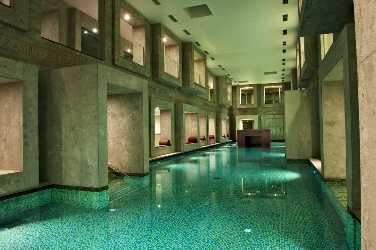 Rimske Terme - Hotel Zdraviliski Dvor Rimske Toplice Eksteriør billede